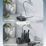 Moxedo Combo 3X10000Mah Power Bank + Cahrging Dock Wireless Cahrging With Built In Type-C - Image 3
