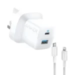 Anker 323 Charger With 310 33W USB-C To Lightning Cable 3ft