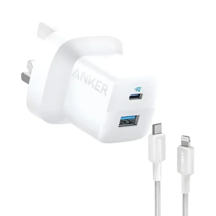 Anker 323 Charger With 310 33W USB-C To Lightning Cable 3ft