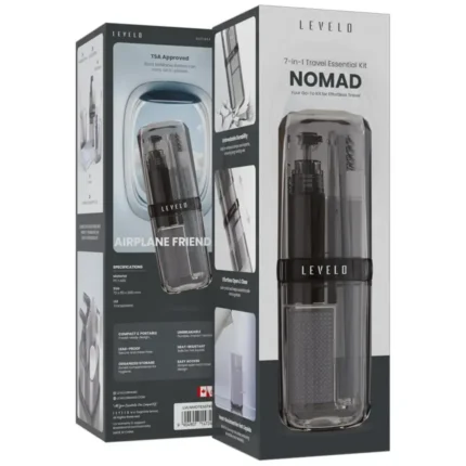 Levelo 7- In- 1 Travel Essential Kit Nomad - Black