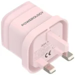 Powerology Lunex Series Fast Charging Adapter 35W-Pink - Image 3