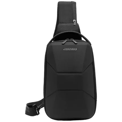Green Lion Liverpool Crossbody Backpack - Black