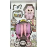 Bluetooh Handfree Labubu Combo Ah 9101-Pink