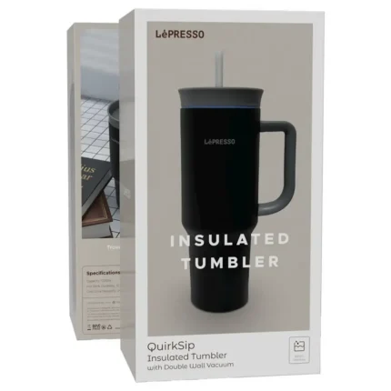 Lepresso Quirksip Insulated 1200Ml Double Wall Vacuum Tumbler - Deep Blue