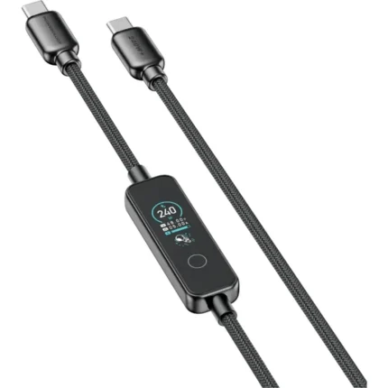 Powerology Tft Chargelink 240W Usb- C Cable(Black)