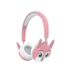 Green Lion Gk-500 Kids Wireless Headphone - Pink