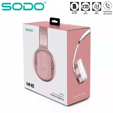 Sodo Twist-Out Speaker & Headphone(2In1)