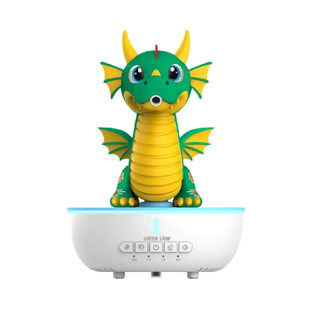 1a75a116-c243-4fa6-86a4-f820ef7bdad8_output.webp Green Lion Dragon Mist Aroma Diffuser 200Ml - Green - Image 1