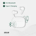 Green Lion Santorini 2- True Wireless Earbuds Tws - White - Image 5
