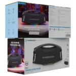 Powerology Rock 350w Rgb Lighting Speaker - Black - Image 3
