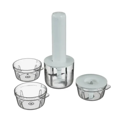 Green Lion 30W Handy Stick Chopper & Grinder Set - White