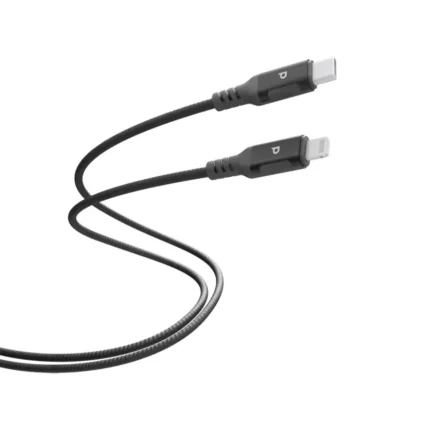 Powerology Power Sync Weave Usb- C To Lightning(1.2M 4Ft)