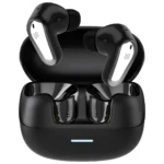 Porodo Soundtec Gravis True Wireless Earbuds - Black - Image 2