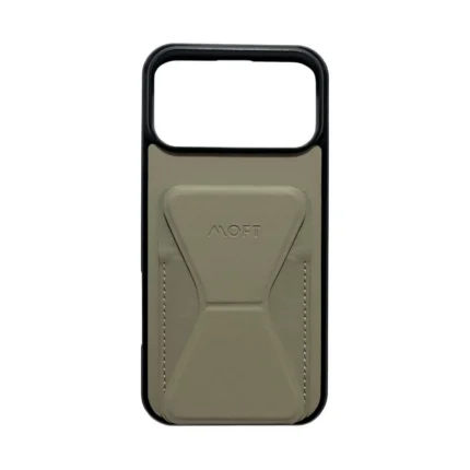 Apple 17 Pro Moft Grip Magnetic Case - Gray