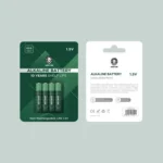 Green Lion Alkaline Battery Aaa ( 4Pcs/Pack ) 271 400Mah / 1.5V - Green (Non Rechargeable)