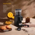 Lepresso Conical Burr Grinder - Black - Image 2