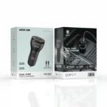 Green Lion Dual Port Car Charger ( Usb To Lightning) 50W Max