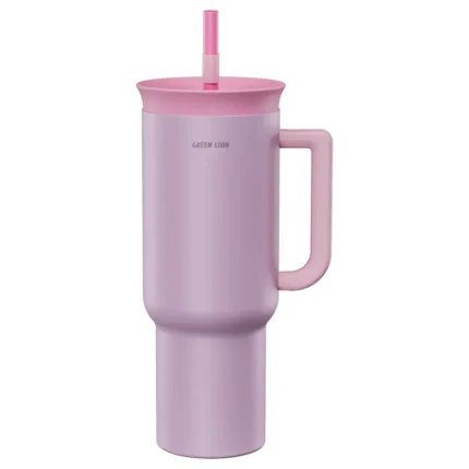 Green Lion Brighton Vacuum Travel Mug 1200 Ml - Pink