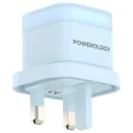 Powerology Lunex Series Fast Charging Adapter 35W-Blue - Image 2
