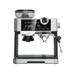 Lepresso Dual Boiler Espresso Machine with Conical Grinder & Pressure Gauge - Silver LPCFFM0030 - Image 2