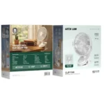 Green Lion Clip Fan Portable Clip - On Design - White