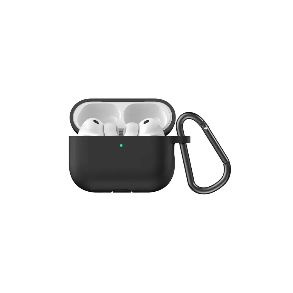 3340a25c-8776-4ebc-aa24-0241294b8306_GNBRARPRO3BK.webp Green Lion Berlin Series Silicone Case For Airpod Pro 3 - Black - Image 1