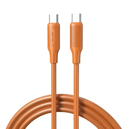 Green Lion Usb-C To Usb-C Tpe 1M Cable 240W - Orange