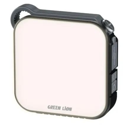 Green Lion Solar Lumix Portable Led Light With Power Bank (4000 Mah) - Gray