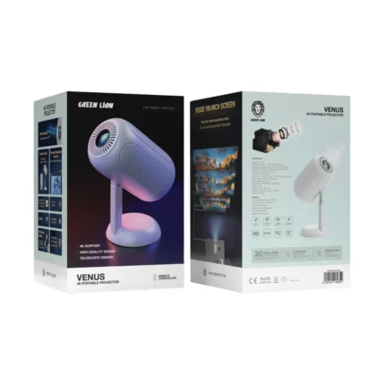 Projector Green Lion Venus 4K Portable - White