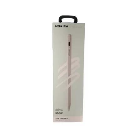 Green Lion 2 In 1 Pencil - White