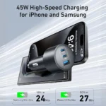 Anker 167.5W Nano 3 Ports Car Charger - Image 4