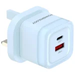 Powerology Lunex Series Fast Charging Adapter 35W-Blue