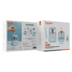 Porodo Kids Electric Sharpener & Vacuum Stationary Set - Blue