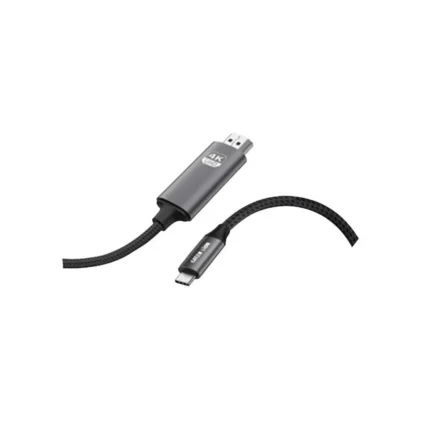 Green Lion 4K Usb-C To Hdmi Cable - Black