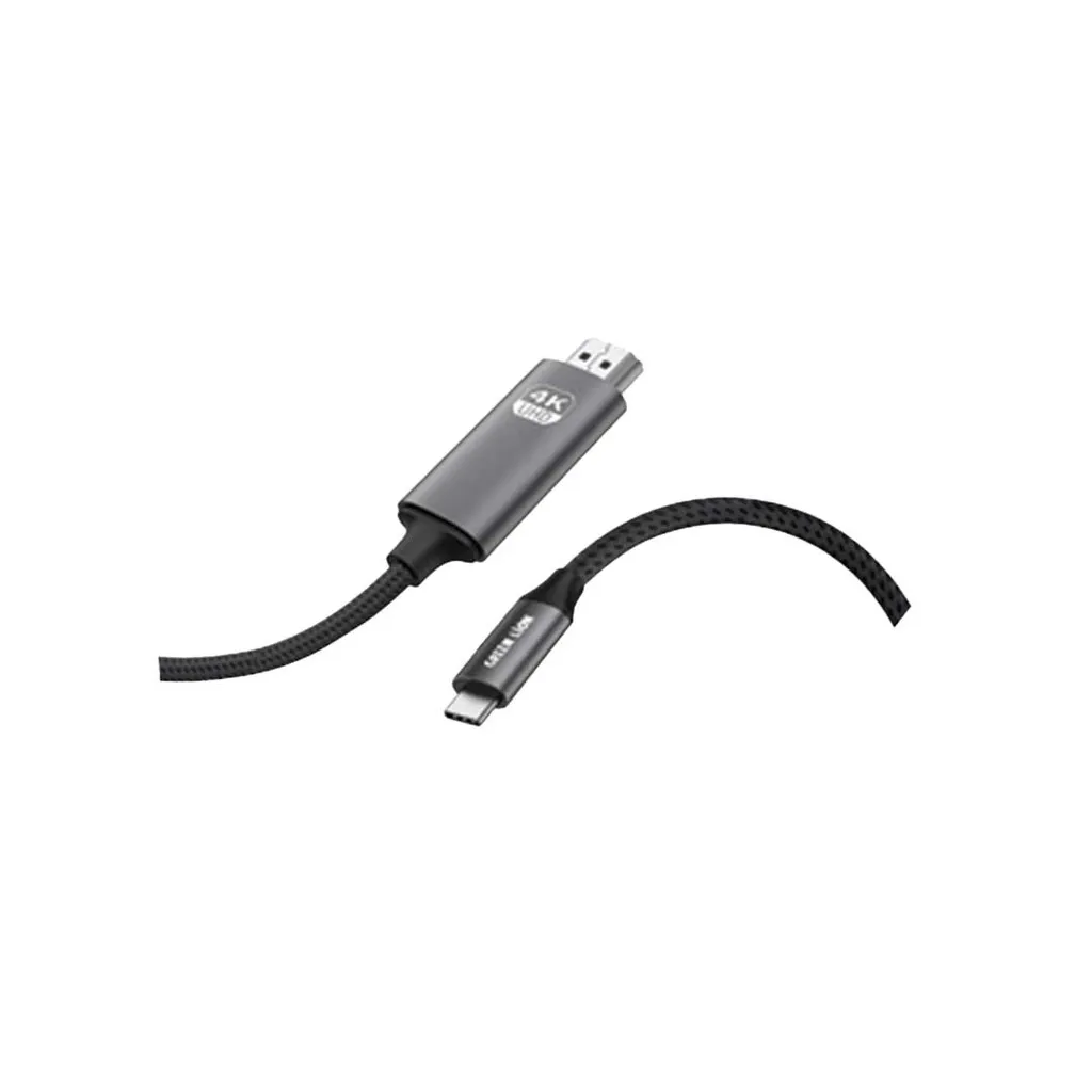 551b0343-738c-4212-9a9c-fb90c418108f_output.webp Green Lion 4K Usb-C To Hdmi Cable - Black - Image 1