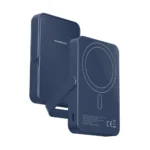 Powerology Spetemor 10000 Mah Stand 20w Pd & 15w Magsafe Powerbank - Blue