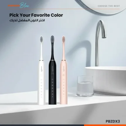 Porodo Blue Electric Toothbrush With Memory Function