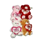 Soft Teddy Bear With Love Heart & Music 786-35 35cm