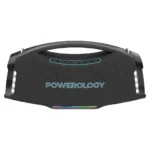 Powerology Rock 350w Rgb Lighting Speaker - Black - Image 2