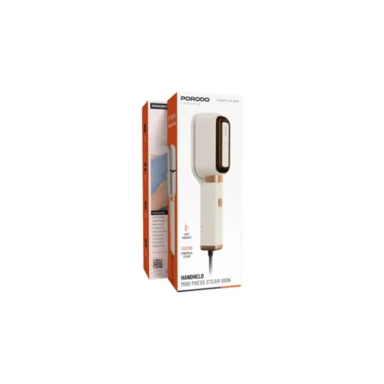 Porodo Lifestyle 3 In 1 Handheld Mini Press Iron Steamer With Rotatable Panel