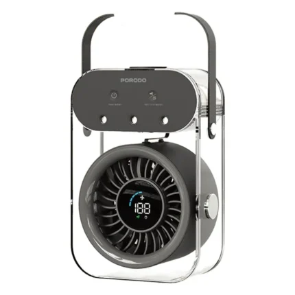 Porodo Lifestyle Portable Mist Fan 500Ml 3H Working Time - Black