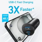 Anker Ultra-Compact 30W Dual-Port Car Charger - Image 2