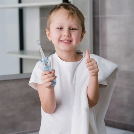 Porodo Lifestyle 350mah Kids Electric Toothbrush With 3 Cleaning Modes - Pink