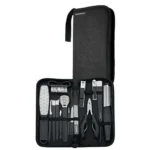 Porodo Lifestyle 16-In-1 Portable Nail Clipper Set (Black)