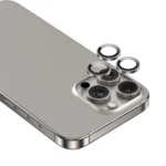 Green Lion Silicone Camera Lens 16 Pro/Pro Max - Titanium