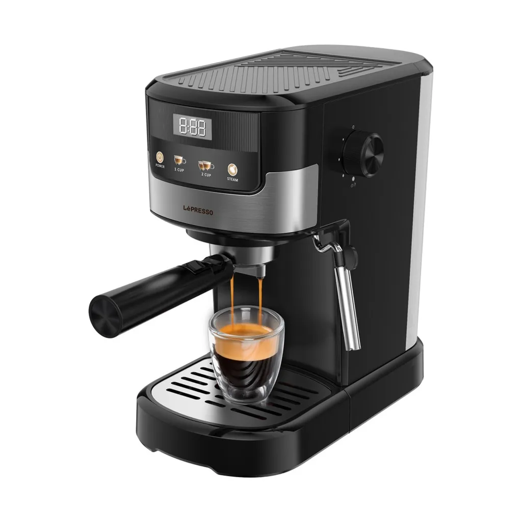 6edb1257-dd3c-4d54-a8c4-f34156405e02_LPCFFM0004BK1.webp Lepresso Suprema Espresso Machine - Black - Image 1