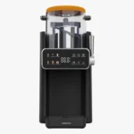 Slushie Maker with Multi-Texture Ice Maker – Porodo Lifestyle Frappé Ice Cream Maker - Black & Orange - Image 4