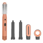 Porodo Tulip 5-In-1 Multi-Function Hair Styler- Peach - Image 2