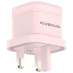 Powerology Lunex Series Fast Charging Adapter 35W-Pink - Image 2
