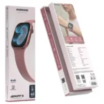 Porodo Aerofit Ii Smartwatch Series 11 46Mm With Silicone Strap - Rose Gold